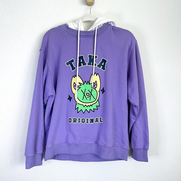 TAKA ORIGINAL Moody Bob Purple Graphic Hoodie - Picture 5 of 12